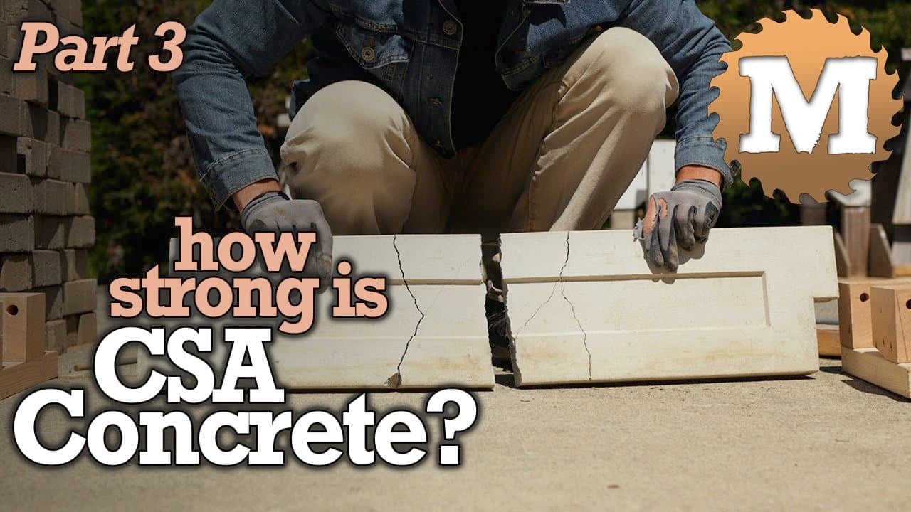 Is CSA Concrete Strong? - Deflection Test Lightweight Panels